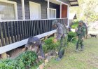 TNI dan Warga Lanny Jaya Bersih-Bersih Gereja, Bukti Kemanunggalan